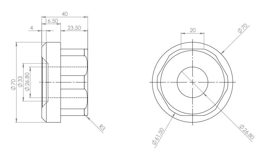 Rear Subframe Mount Bush Kit - Rear Position to suit BMW E36