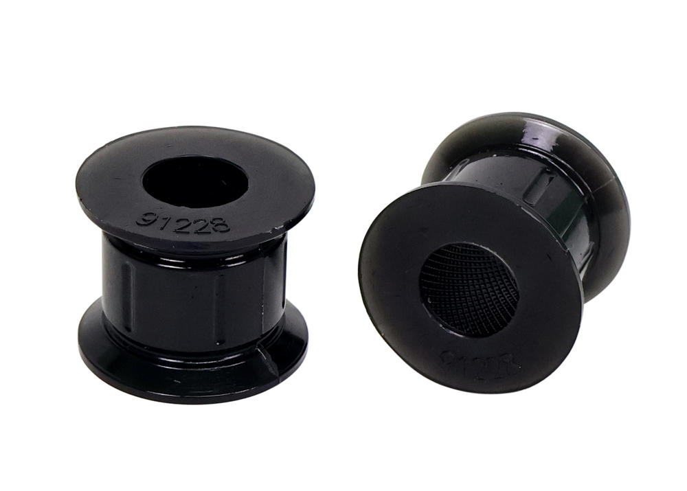 Rear 22mm sway bar bushings with grease-retaining knurled ID