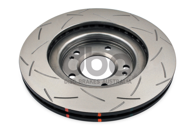 4000 T3 Slot KP Brake Disc to suit Mitsubishi EVO IV 96, Outlander 2012-on F