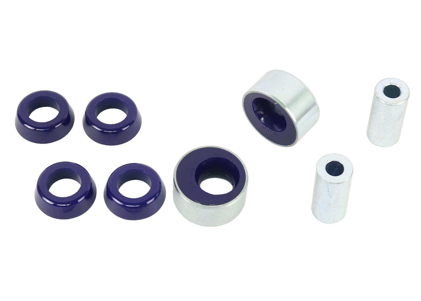 Front Control Arm Lower-Inner Rear Bush Kit - Double Offset to suit Mitsubishi Grandis