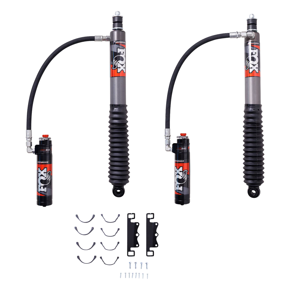 Fox Performance Elite Series 2.5 Reservoir Rear Shock (pair) - adjustable to suit Toyota LC300 & Lexus LX600, 2.5 Truck PES, R/R, DSC EVO, 0-1.5