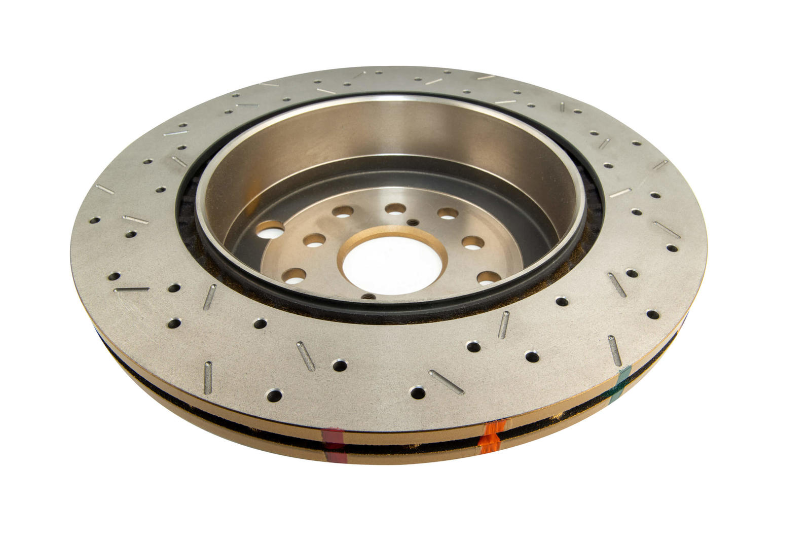 4000 XS Cross-Drilled, Slotted KP Brake Disc to suit Subaru Impreza WRX GRB 2008-on R