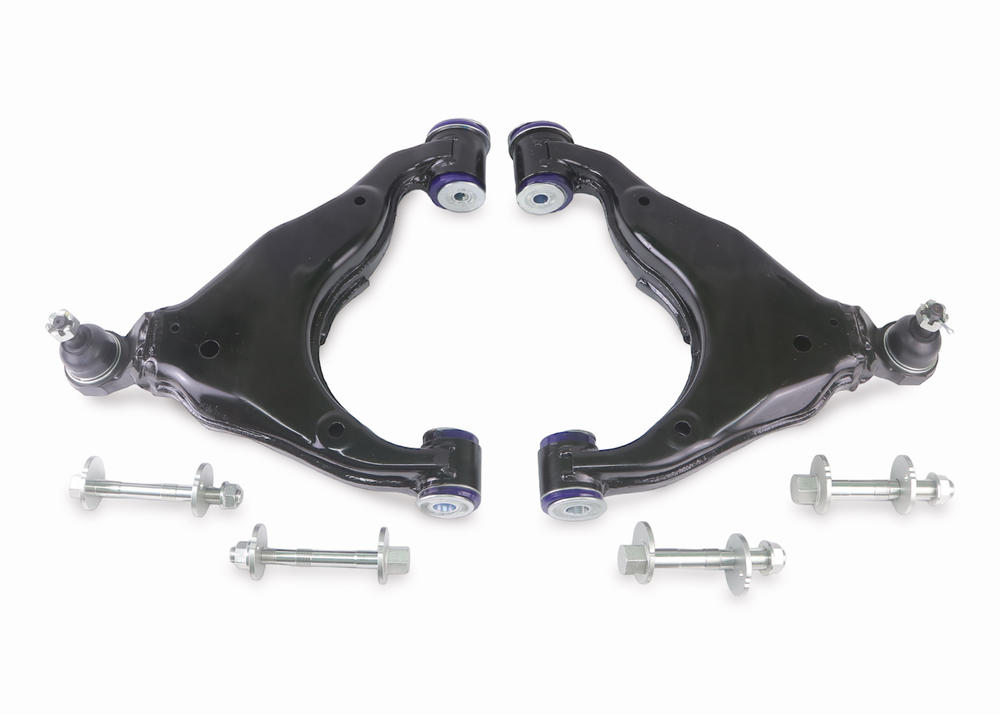 Front Lower Adjustable Control Arm Kit including Ball Joints to suit Toyota Toyota Prado, FJ Cruiser & Lexus GX (non KDSS vehicles)