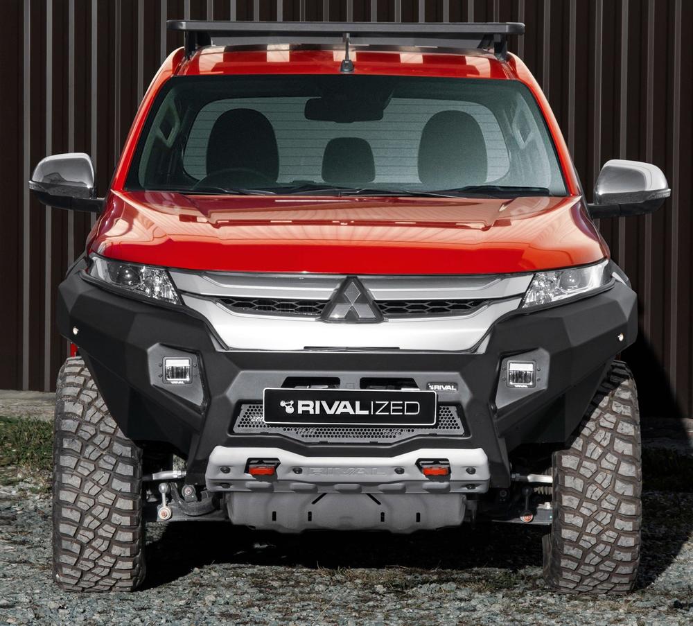 Rival Aluminium Front Bumper to suit Mitsubishi Triton MR 2019-on