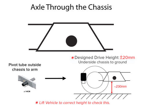 Air Suspension Helper Kit for AL-KO Torsion Springs