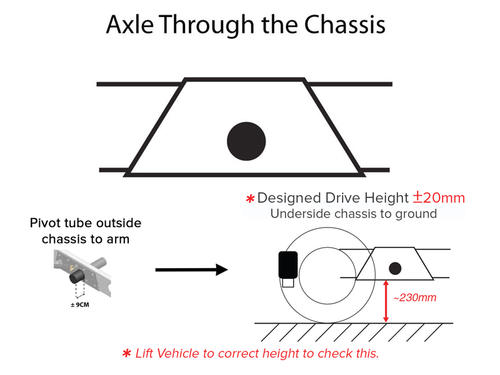 Air Suspension Helper Kit for AL-KO Torsion Springs