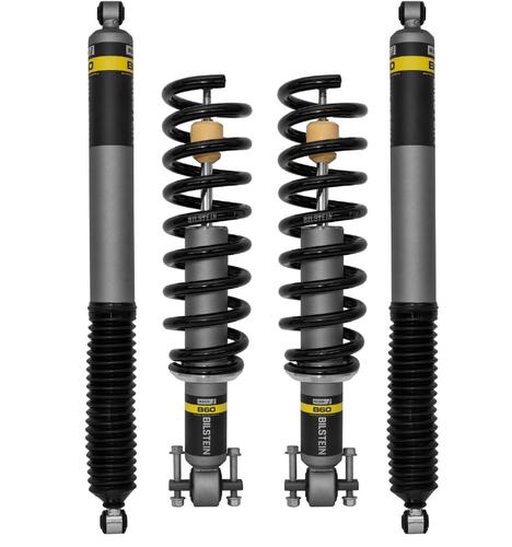 Bilstein B60 Big Bore Lift Kit Front 0-2.5" Spring Seat Adjustable & Rear 0-1" to suit Ford F150 14th Gen 2021-on