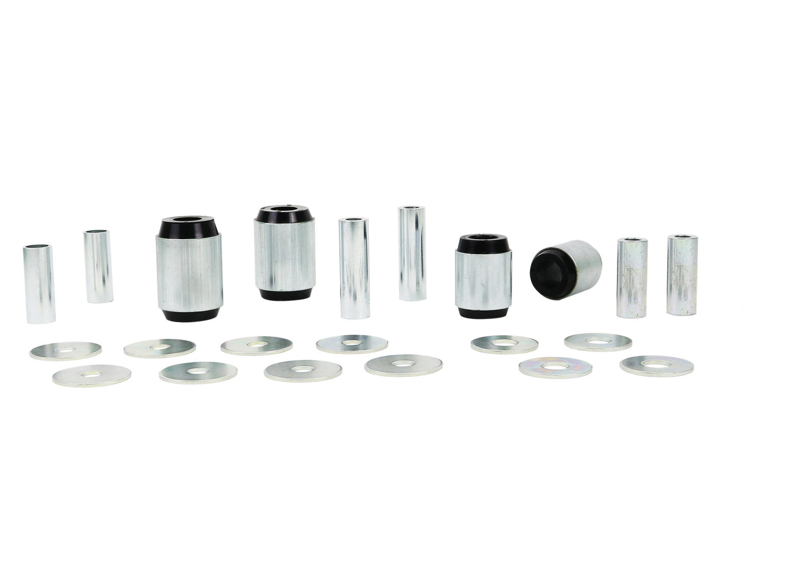Whiteline W53312 Front Lower Control Arm Bushing Kit Compatible with 2005-2015 Tacoma Base; 2015 Tacoma TRD Pro | Improved Handling | Elastomer Bushings