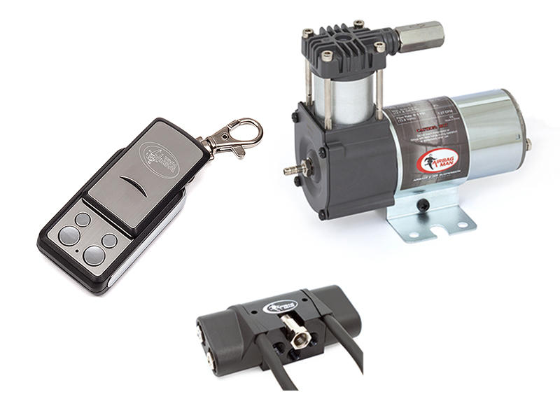Dual Wireless Air Control Kit with Light Duty Compressor