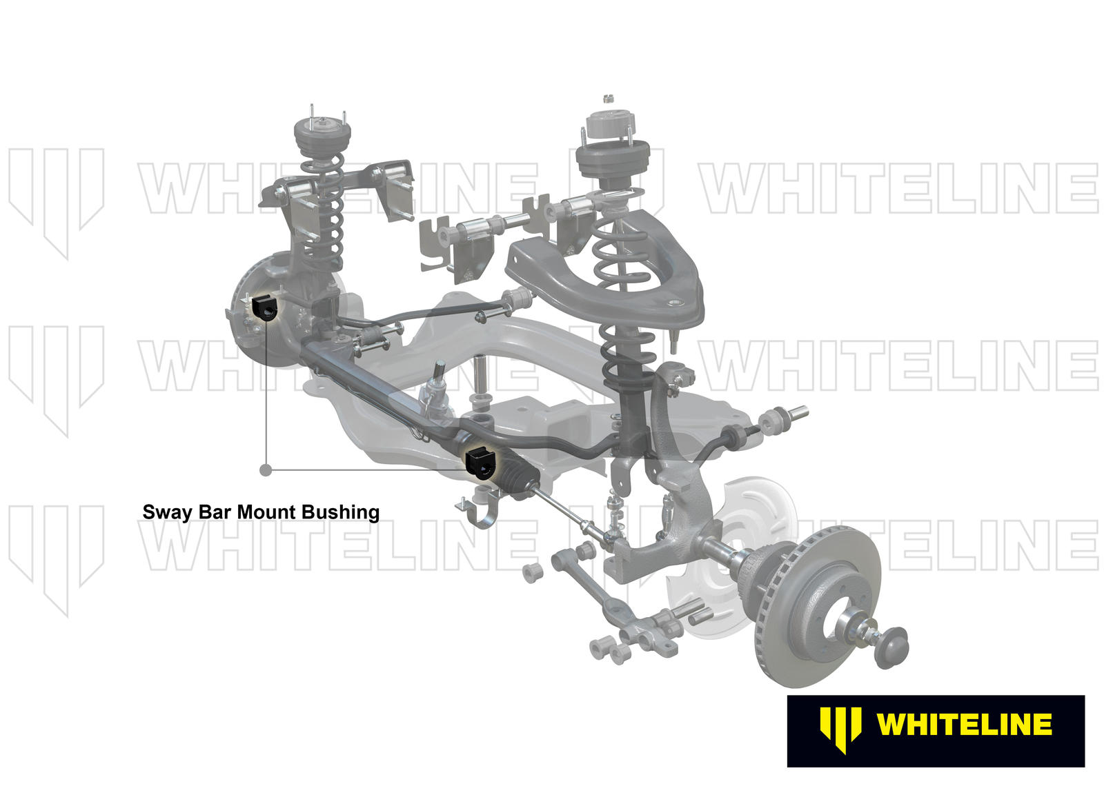 Front Anti Roll Bar Mount - Bushing Kit 27mm to Suit Ford Falcon/Fairlane EL-BF and FPV