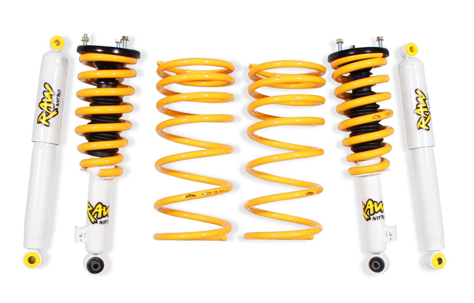 2 Inch 50mm RAW Nitro ReadyStrut Lift Kit to suit Mitsubishi Pajero Sport QE, QF, QG 2015-On