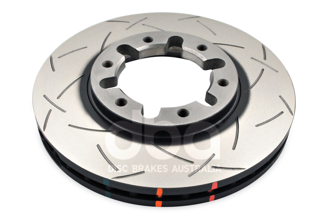 4X4 Survival 4000 T3 Slot KP Brake Disc to suit Nissan Patrol GU Y61 1997-on F Reverse Mount