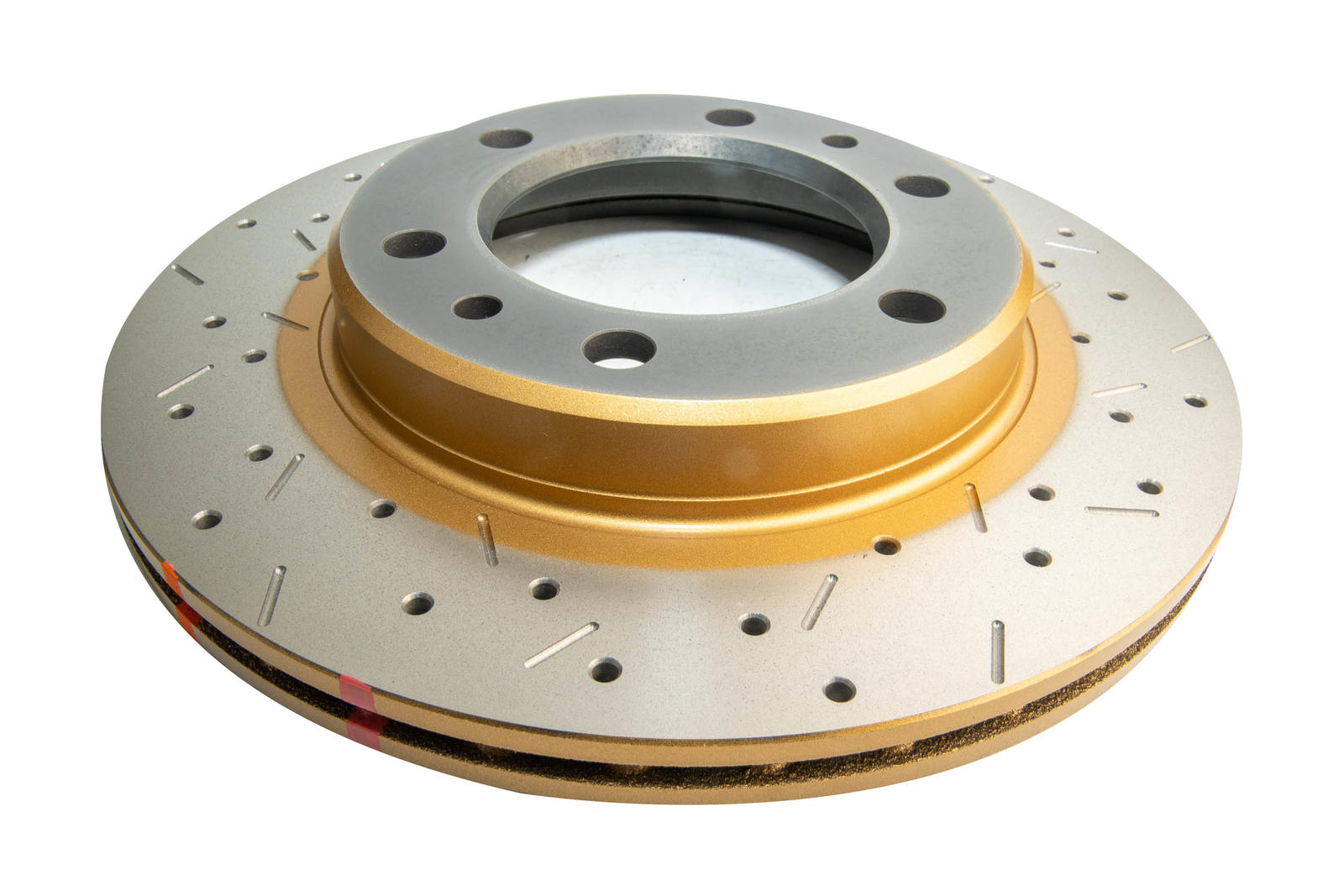 4000 XS Cross-Drilled, Slotted KP Brake Disc to suit LandCruiser 1988-1997 F Reverse Mount F
