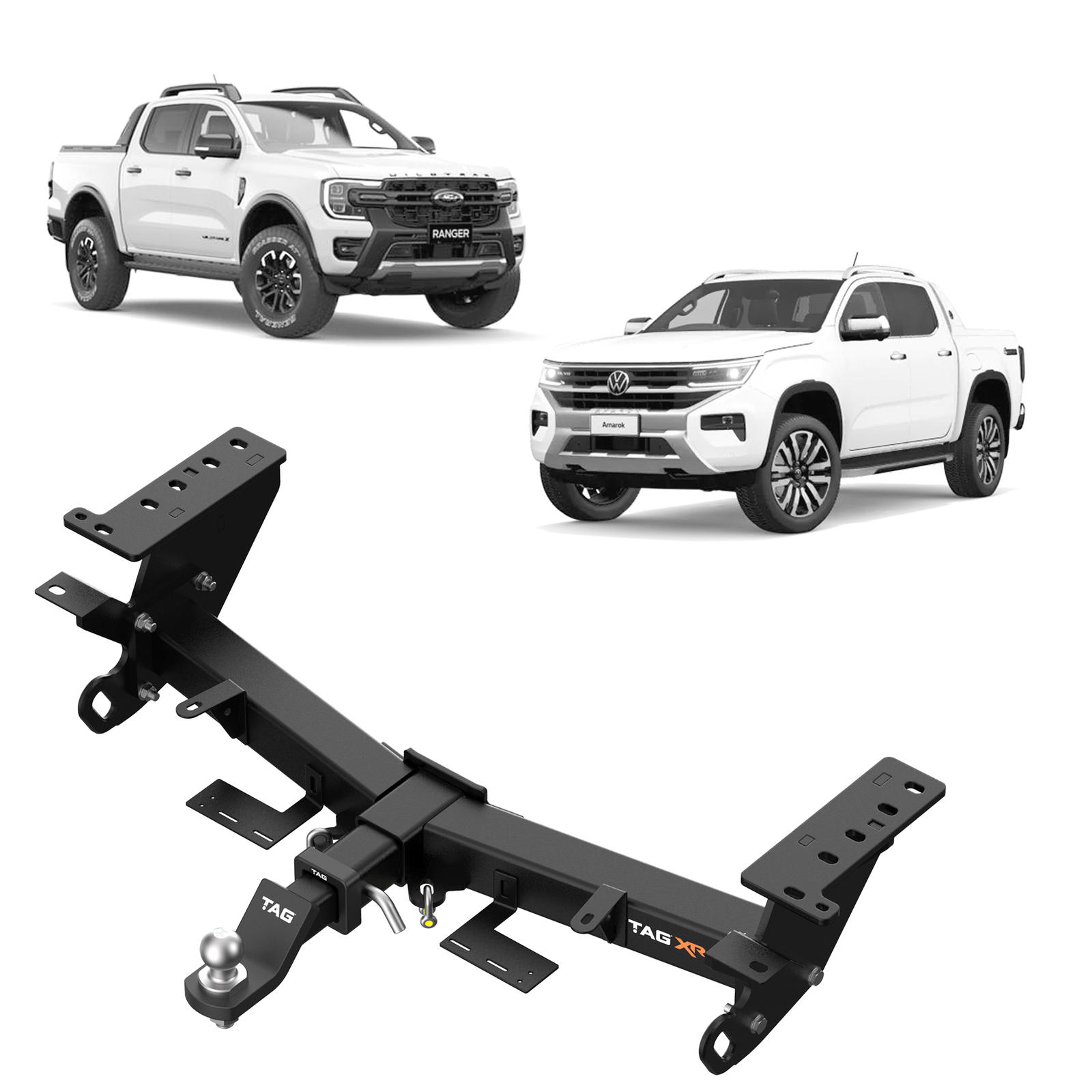 TAG 4x4 Recovery Towbar to suit Next-Gen Ford Ranger (Styleside Ute 06/2022 - on)