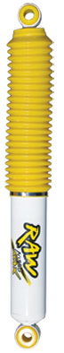 Rear RAW 45mm Big Bore Nitrogen Gas Charged Shock Absorber to suit Jeep Wrangler JK - 0-50mm