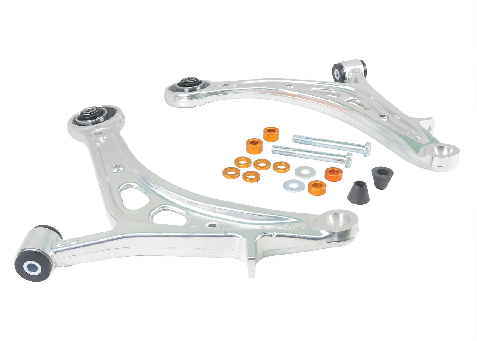 Whiteline KTA291 Front Lower Control Arms Compatible with 2011-2014 Impreza WRX | High Quality Alloy | Smoother Movements | Optimized Wheel Alignments