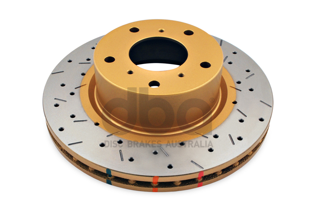 4000 XS Cross-Drilled, Slotted KP Brake Disc to suit Holden VT-VZ 1997-2007 F