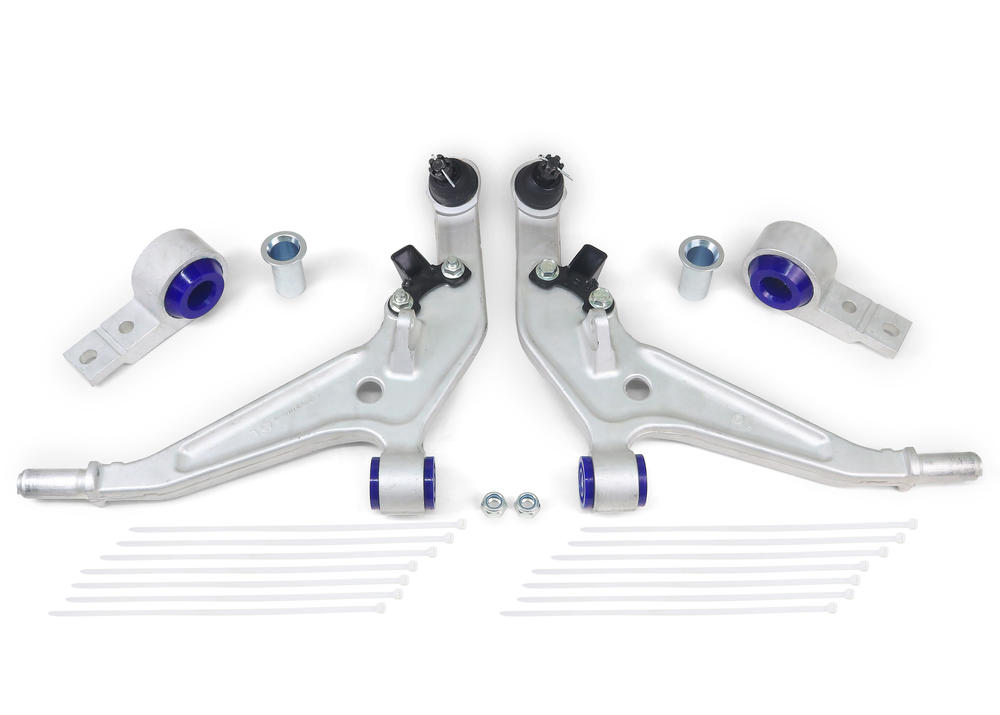 Front Lower Alloy Control Arm Kit including Ball Joints to suit Nissan X-Trail T30