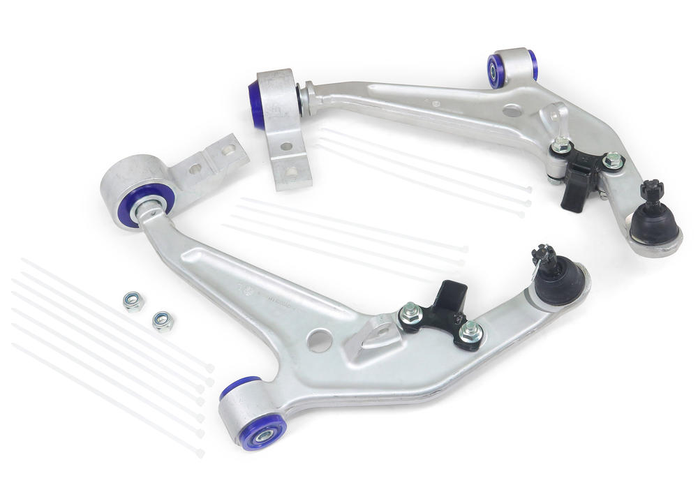 Front Lower Alloy Control Arm Kit including Ball Joints to suit Nissan X-Trail T30