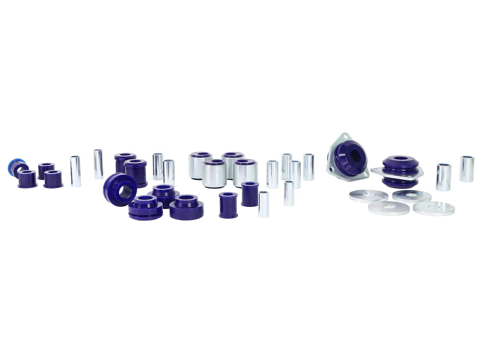 Front & Rear Radius Arms & Panhard Rod Bush Kit - Caster Correction to suit Land Rover Defender L316 TD5 & V8 1998-2016