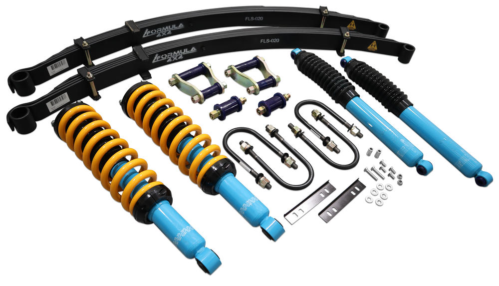 2 Inch 50mm Formula 4x4 Lift Kit with Height Adjustable ReadyStruts to suit Holden Colorado RG 2012-2020