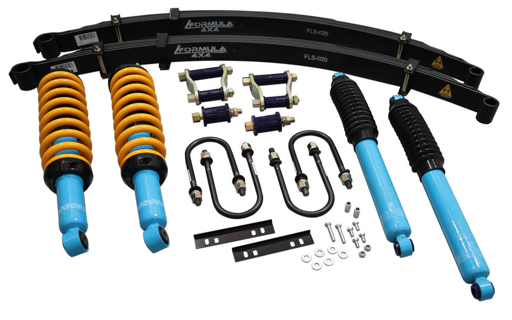 2 Inch 50mm Formula 4x4 Lift Kit with Height Adjustable ReadyStruts to suit Holden Colorado RG 2012-2020
