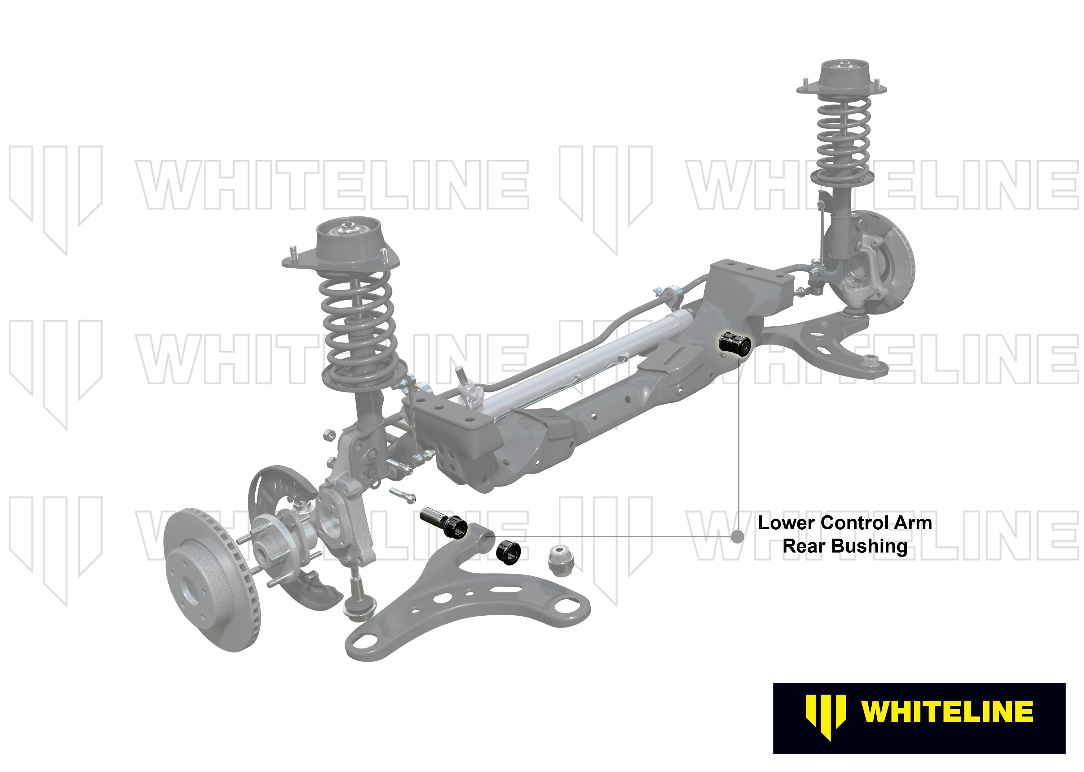 Front Lower Control Arm - Bushing Kit to Suit Hyundai Accent and Kia Rio
