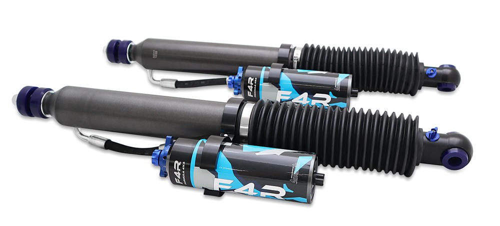 2 Inch 50mm Adjustable F4R Formula 4x4 Rear Shock Absorber Kit to suit Toyota LandCruiser 200 Series 2007-2021