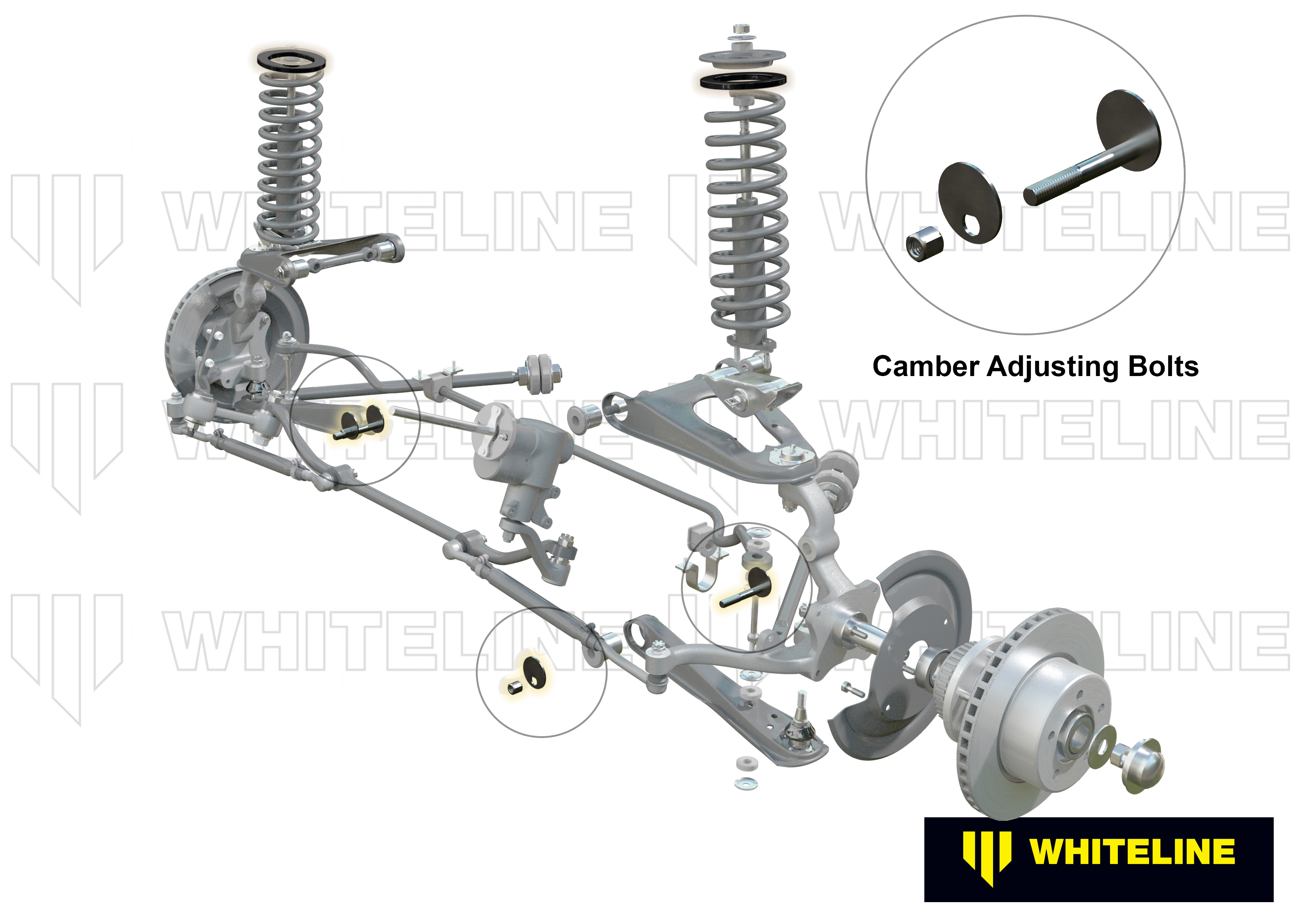 Control Arm - Lower Inner Camber Bolt Kit