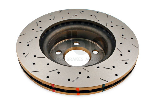 4000 XS Cross-Drilled, Slotted KP Brake Disc to suit BF XR6 & XR8 + Territory F
