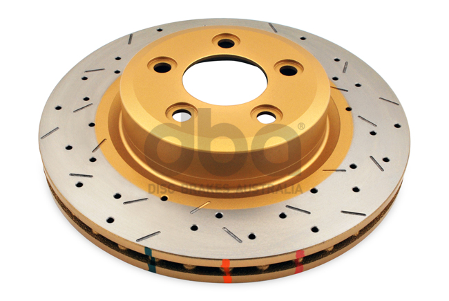 4000 XS Cross-Drilled, Slotted KP Brake Disc to suit BF XR6 & XR8 + Territory F