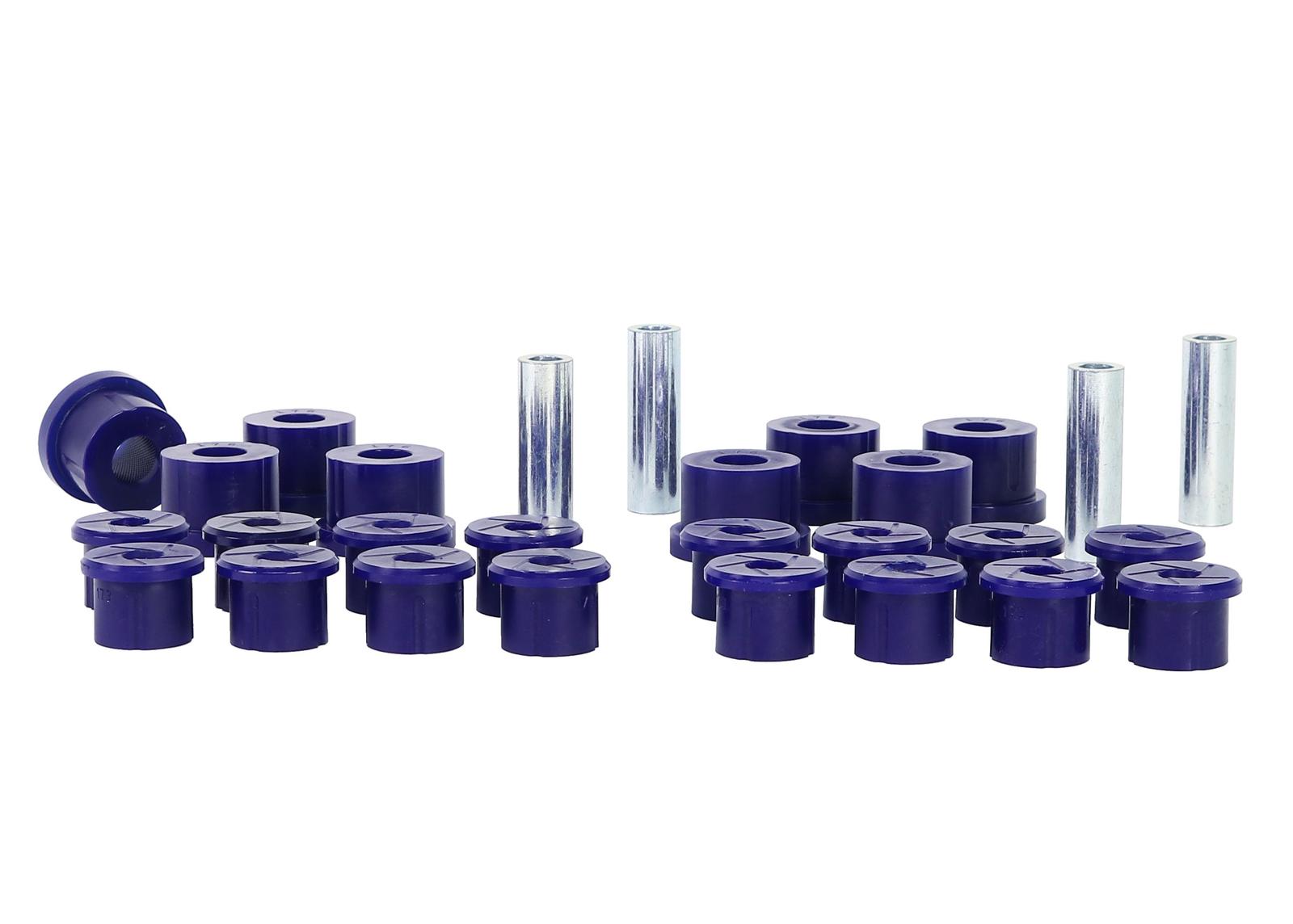 Front & Rear Leaf Spring Bush Kit to suit Suzuki Sierra & Holden Drover