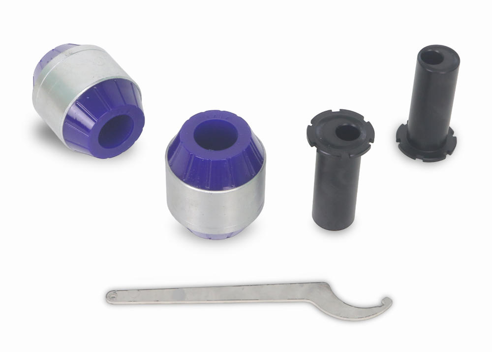 Front Strut Bar to Chassis Bush Kit - Caster Adjustable to suit Ford Mustang