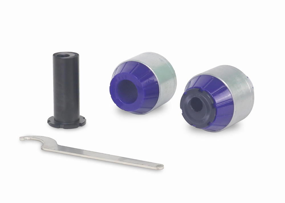 Front Strut Bar to Chassis Bush Kit - Caster Adjustable to suit Ford Mustang