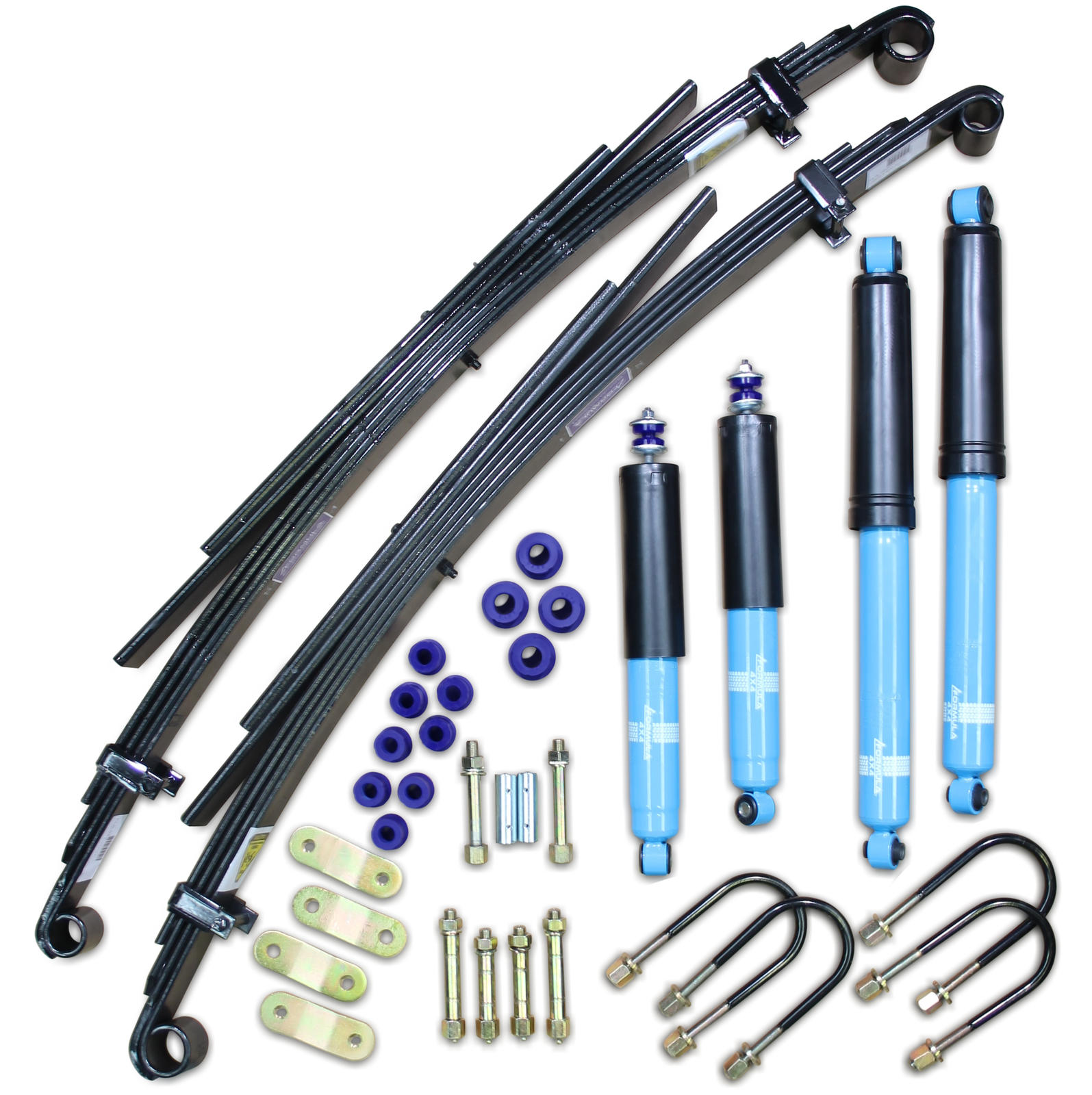 40mm Formula 4x4 Lift Kit - Torsion Bar Front (88mm Axle Housing OD) to suit Mazda BT-50 UN & Ford Ranger PJ, PK 2006-2011