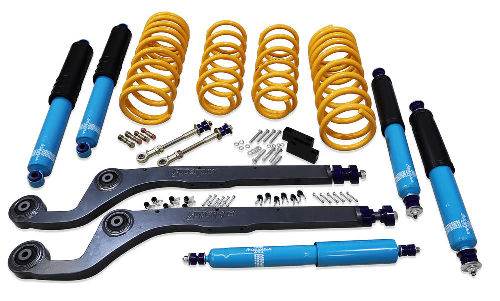 2 Inch 50mm Formula 4x4 Premium Big Bore Lift Kit to suit Nissan Patrol GU, Y61 Wagon LWB up to 2000