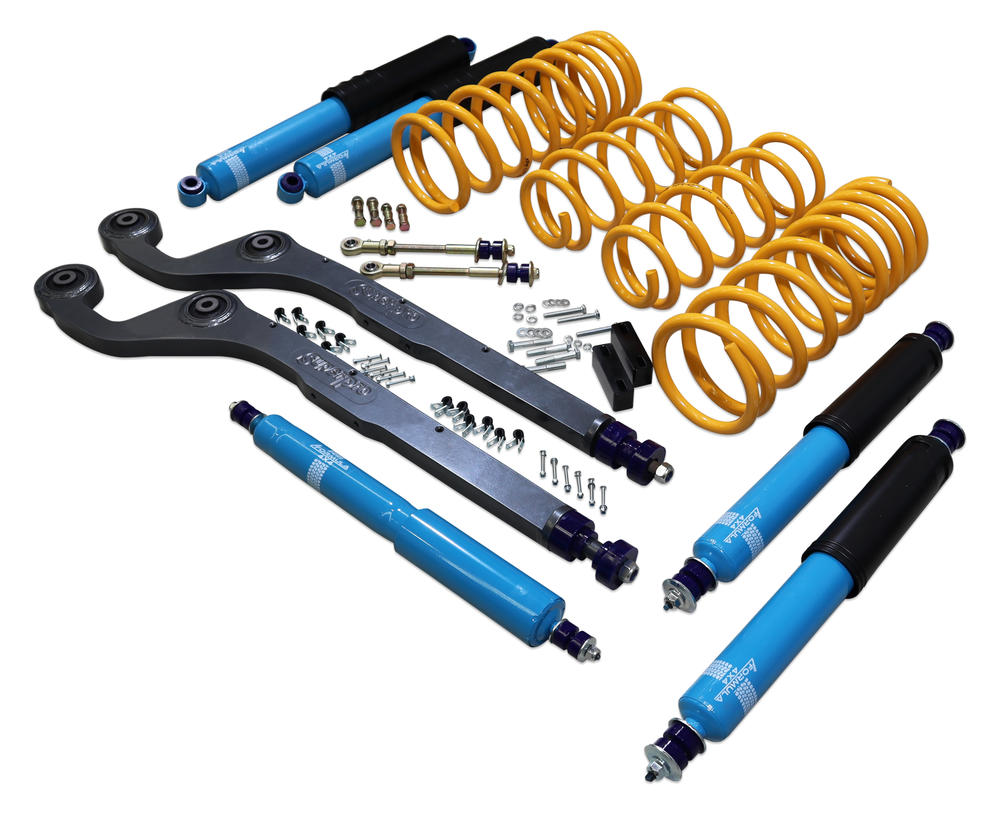 2 Inch 50mm Formula 4x4 Premium Big Bore Lift Kit to suit Nissan Patrol GU, Y61 Wagon LWB up to 2000