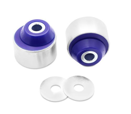 Front Control Arm Lower-Inner Rear Bush Kit - Double Offset to suit Subaru