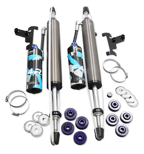 Go to 3-4 Inch 75-100mm Adjustable F4R Formula 4x4 Front Shock Absorber Kit to suit Toyota LandCruiser 80 Series 1990-1997