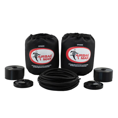 Air Suspension Helper Kit for Coil Springs High Pressure to suit Jeep Wrangler TJ 1996-2007 - raised