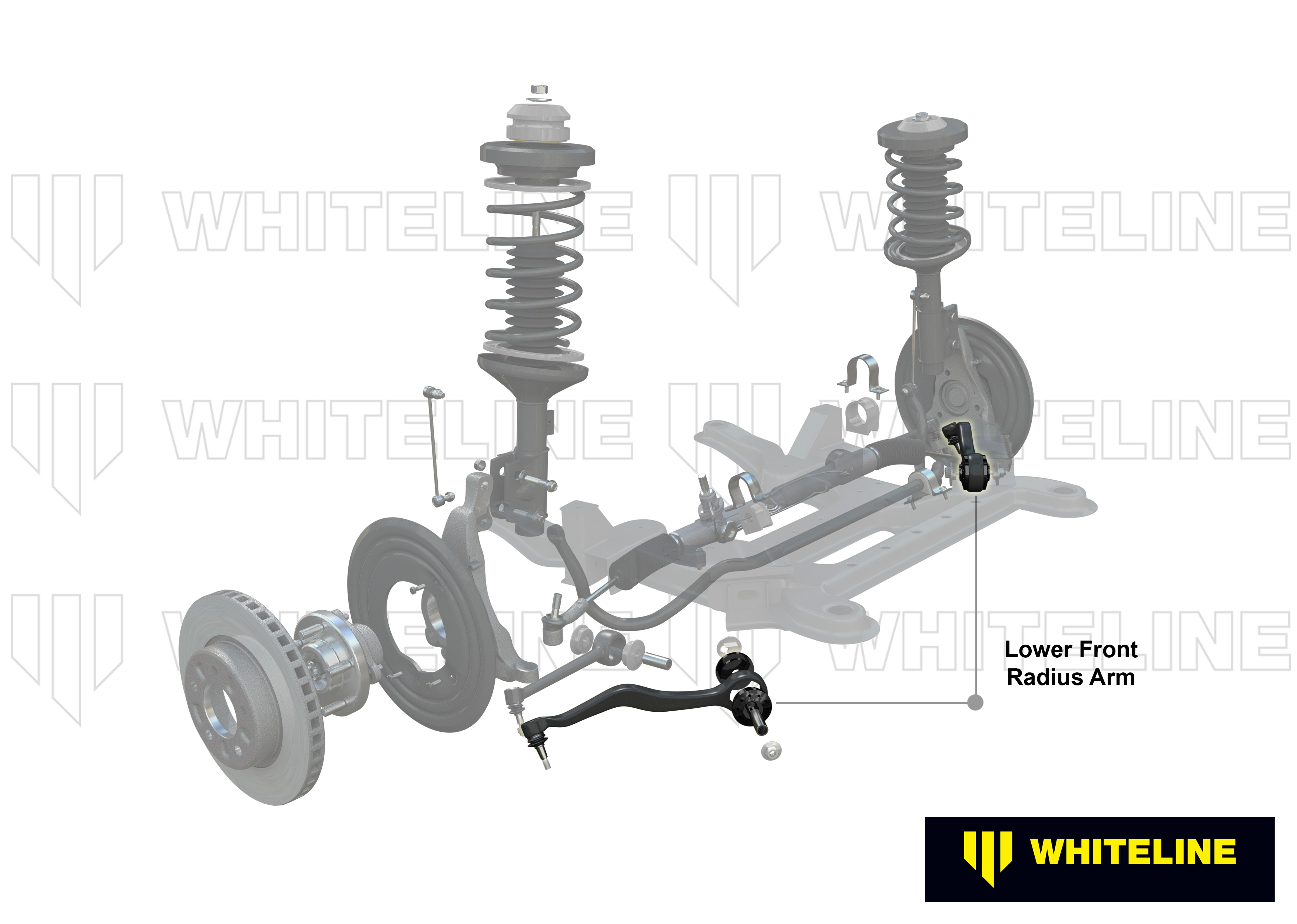 Front Radius Arm Lower - Arm to Suit Holden Commodore VE and HSV