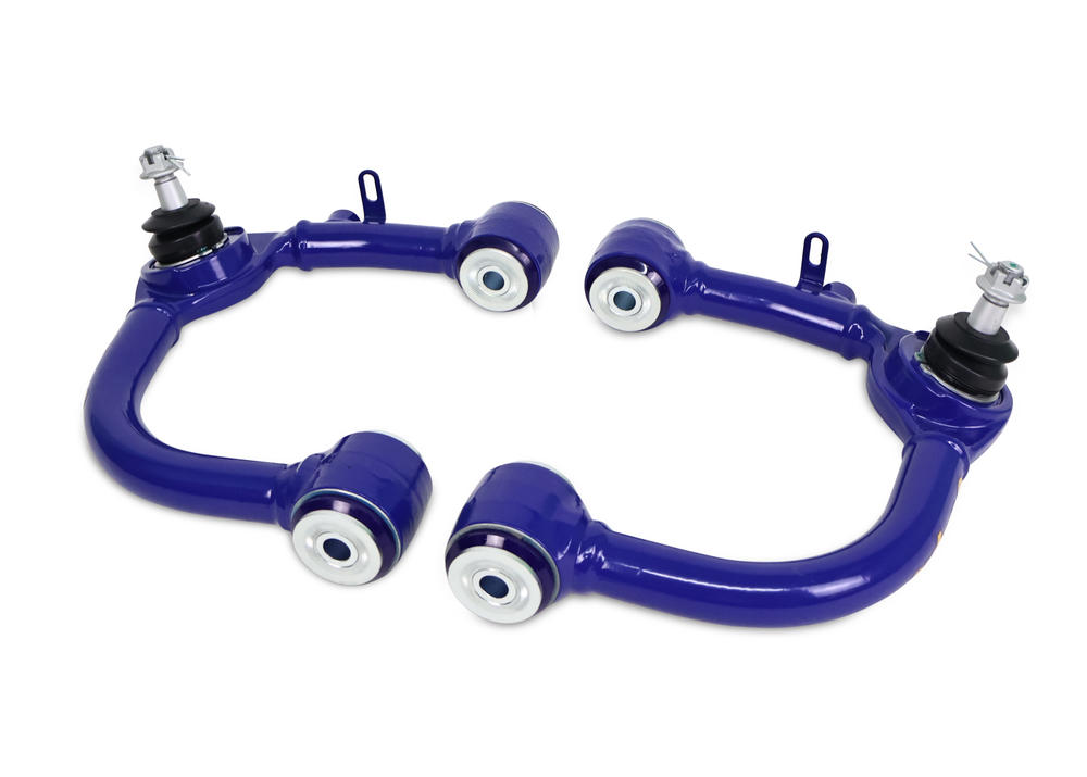 Front Fixed Offset Upper Control Arm Kit including Ball Joints to suit Toyota Land Cruiser 100 Series 1998-2007
