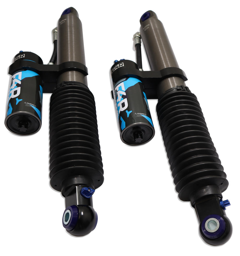 2 Inch 50mm Adjustable F4R Formula 4x4 Rear Shock Absorber Kit to suit Nissan Navara D23 Dual Cab 2015-on