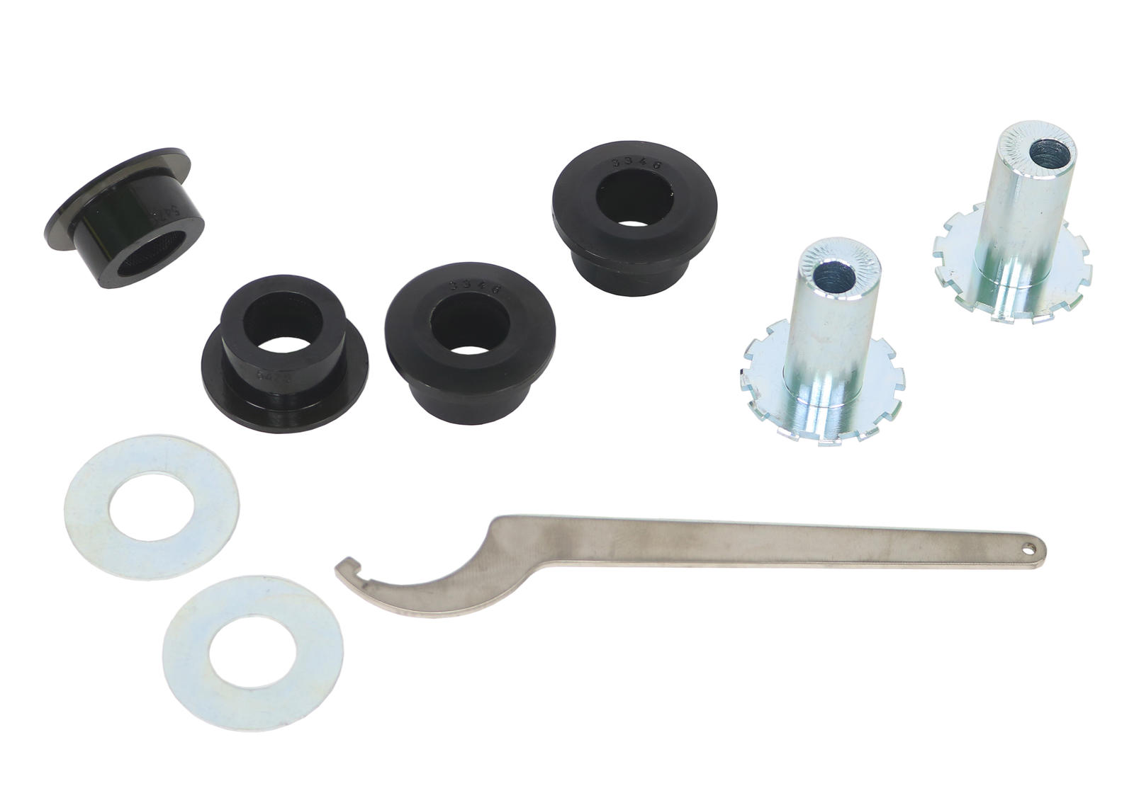 Front Lower Control Arm - Inner Front Bushing Double Offset Kit to Suit Audi, Seat, Skoda and Volkswagen PQ35 Fwd/Awd