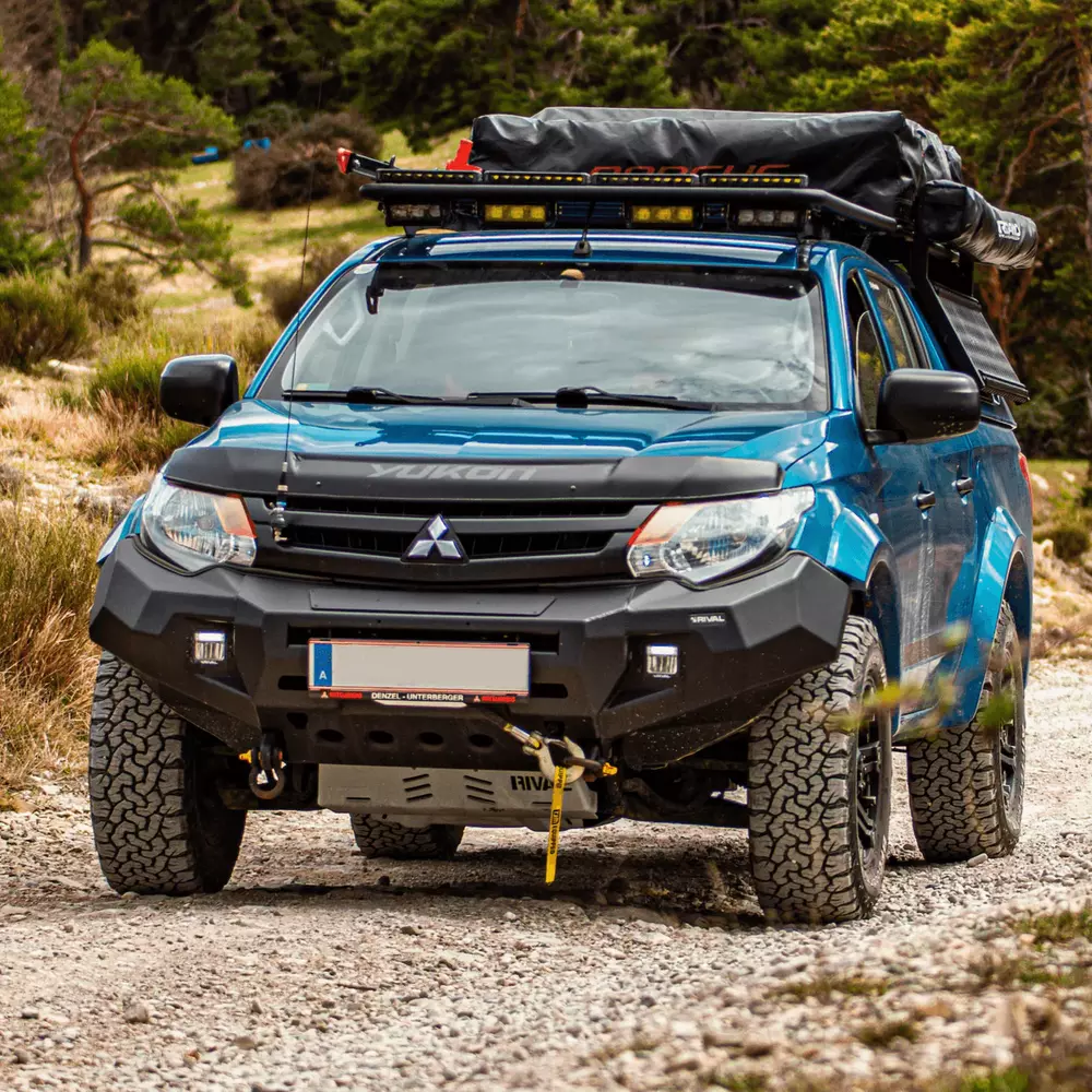 Rival Aluminium Front Bumper to suit Mitsubishi Triton MQ 2015-2019
