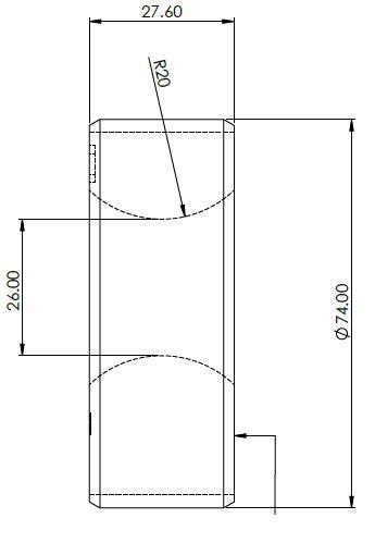 Front Control Arm Lower Rear Bush Kit - Double Offset to suit Jeep Cherokee KL 2013-on
