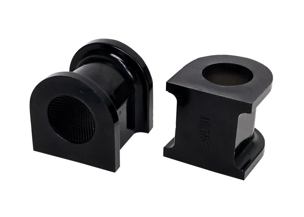 Front 30mm sway bar bushings with grease-retaining knurled ID