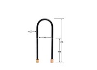 Go to Universal U Bolts - ID=85mm, L=270mm, Thread=M12 - round top