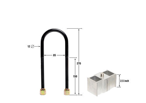 Go to Rear Lowering Block - Kit 2.5