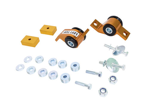 Go to Front Lower Inner Rear Bushings Offset Caster & Anti Lift to Suit GD Subaru Impreza incl WRX/STi